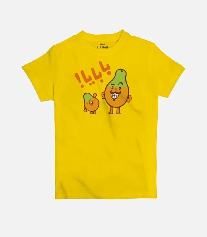 Papaya | Kid's Basic Cut T-shirt