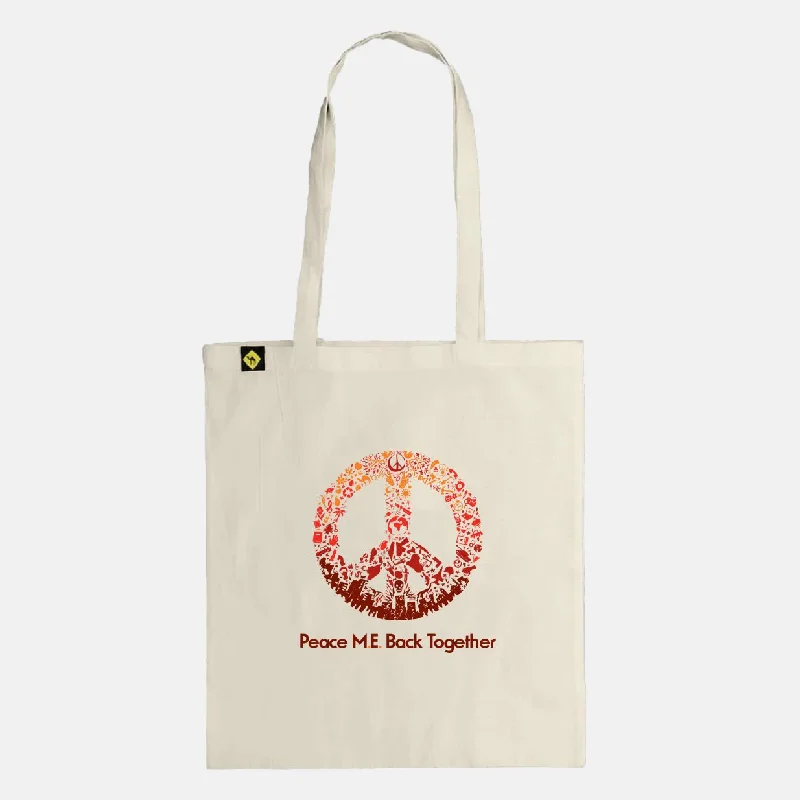 Peace M.E. Back Together | Tote Bag