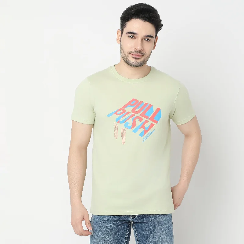 Graphic Tees - Cotton Jersey Regular Fit T-Shirt *WoW Price*