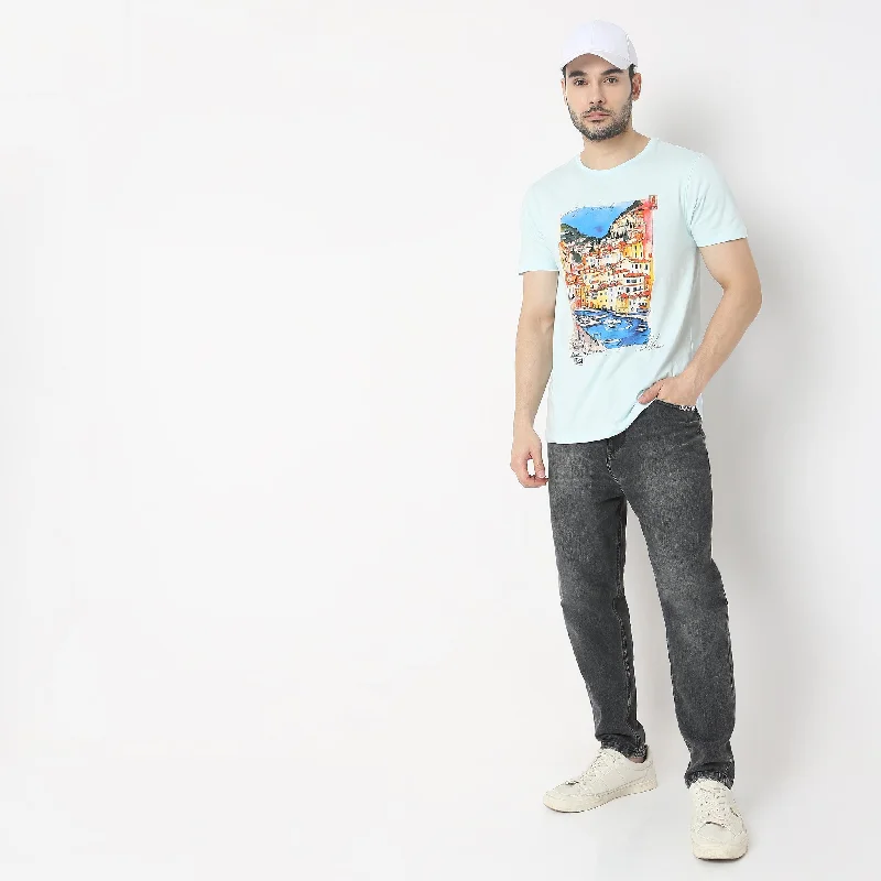 Large Graphic Tees - 100% Cotton Jersey Regular Fit T-Shirt Every Day Essential # Value Price