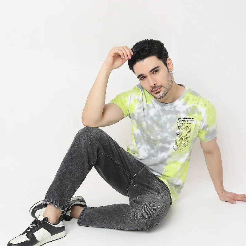 Regular Fit Tie - Dye T-Shirt