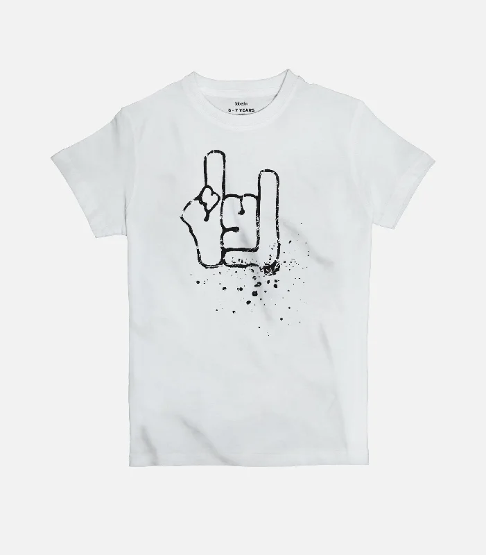 Rock| Kid's Basic Cut T-shirt