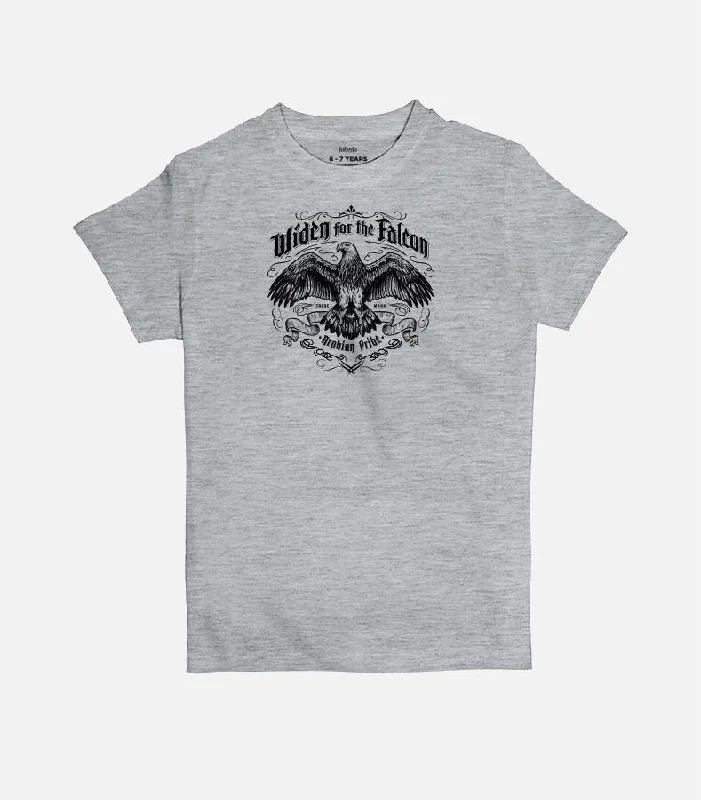 Widen For The Falcon | Kid's Basic Cut T-shirt