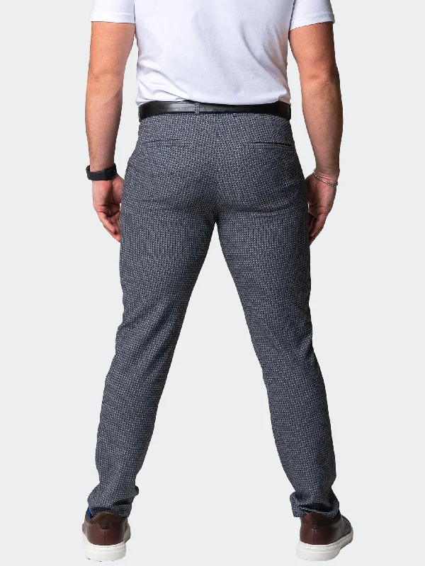 4-Way Stretch Pants Pattern Grey