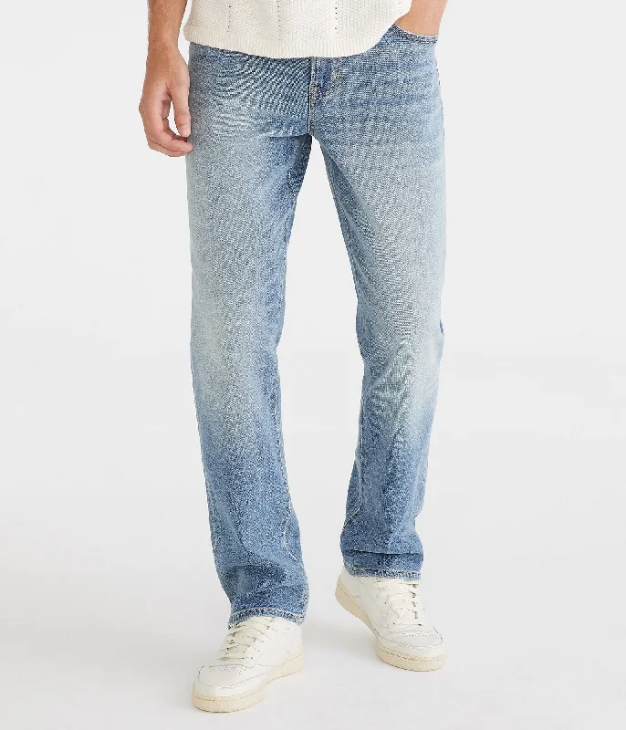 Aeropostale Athletic Straight Premium Jean With Coolmax Technology