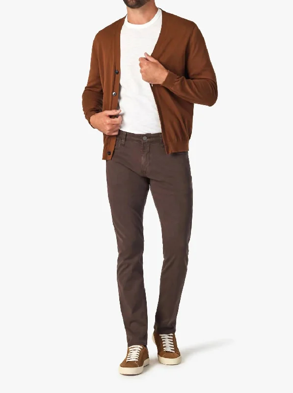 Courage Straight Leg Pants In Fudge Twill