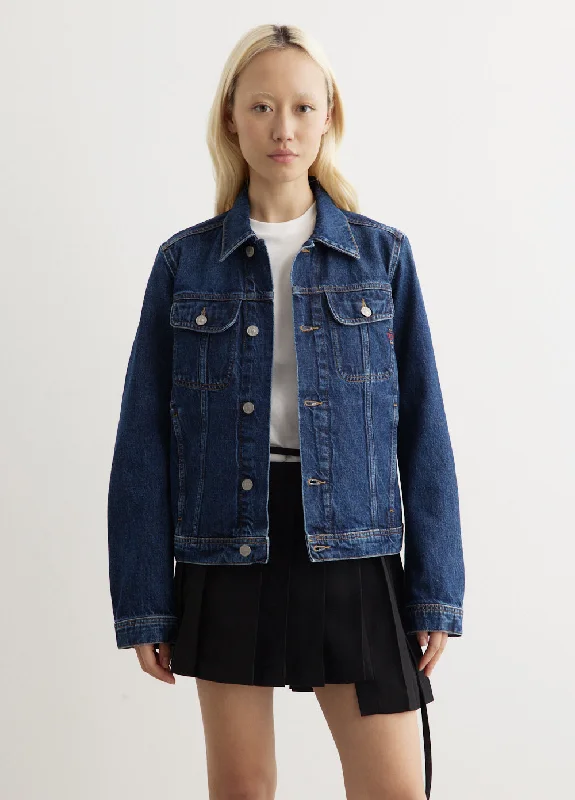 De-Bonny Giacca Fitted Denim Jacket