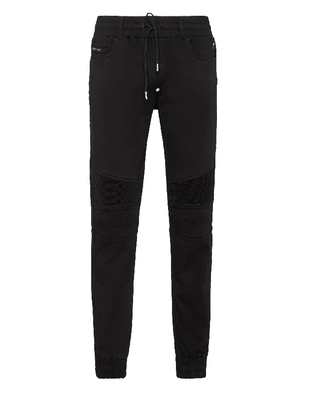 Denim Jogging Trousers