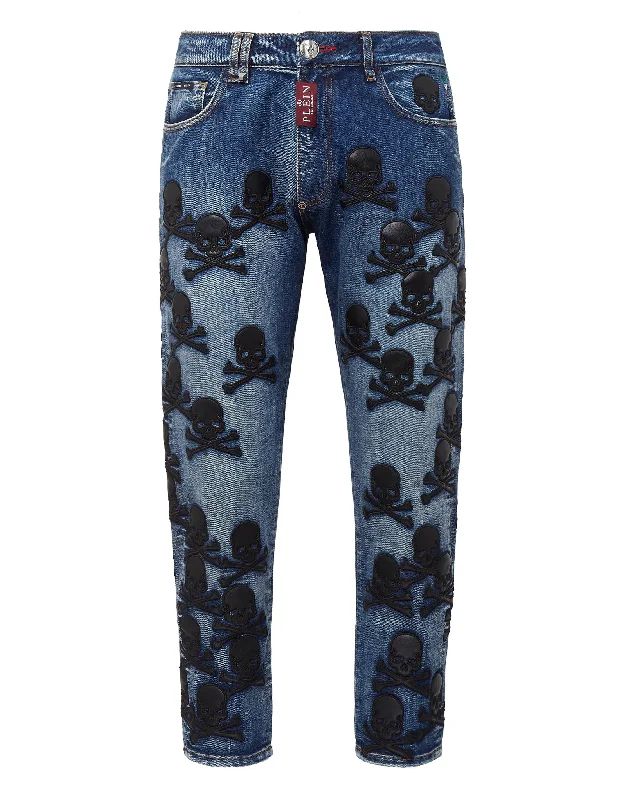 Denim Trousers Detroit Fit Skull