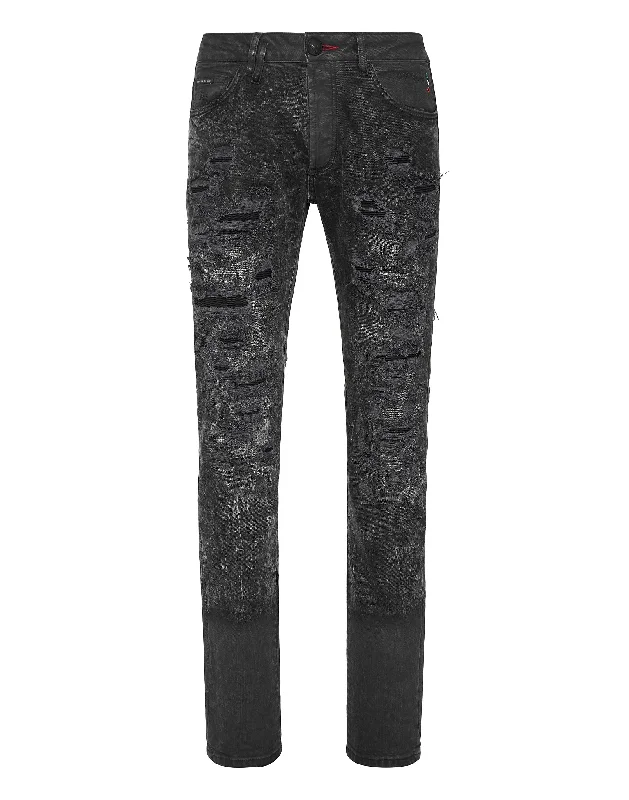 Denim Trousers Super Straight Cut