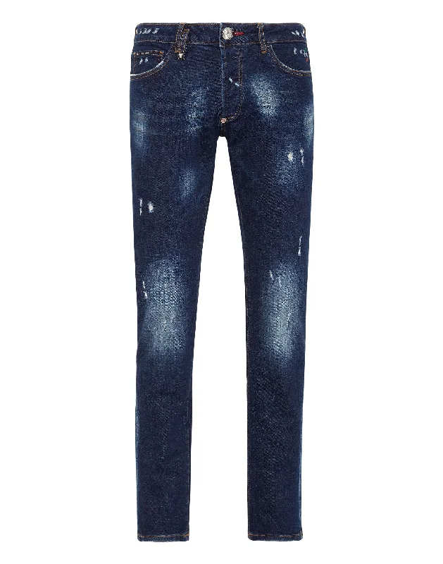 Denim Trousers Super Straight Cut Hawaii