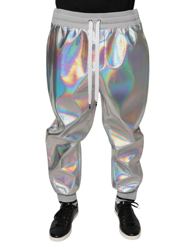 Dolce & Gabbana  Iridescent Men Jogger SweatMen's Men's Pants