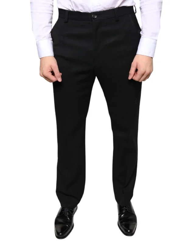 Dolce & Gabbana  Wool Skinny Men Dress Men's Pants