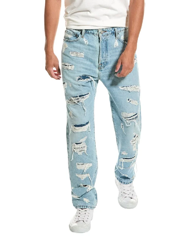 FRAME Denim Gate Low-Rise Relaxed Straight Jean