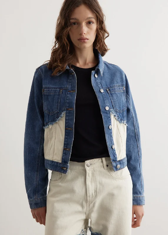 Fray Denim Jacket