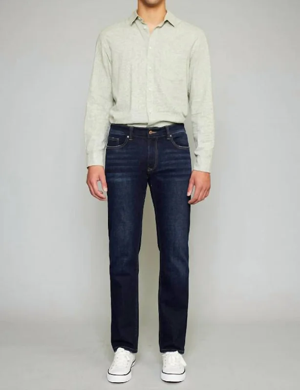 James Slim Straight Jean In Dark Wash