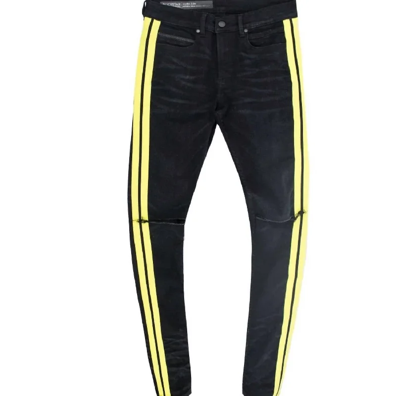 Men's Cedric Jean In Black/yellow