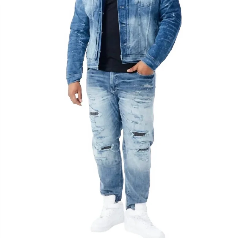 Men's Sean Hamilton Denim Jean In Aged Wash