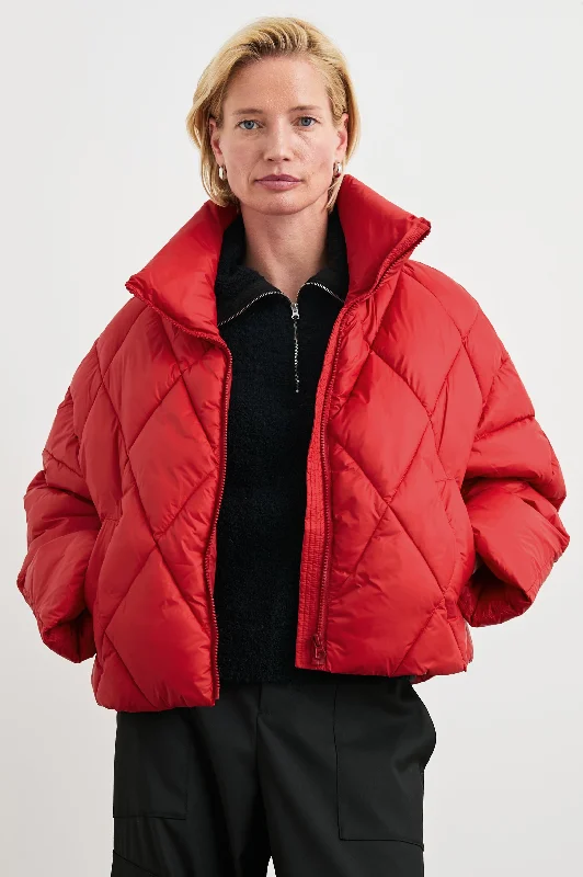 SUMMIT JACKET - SCARLET