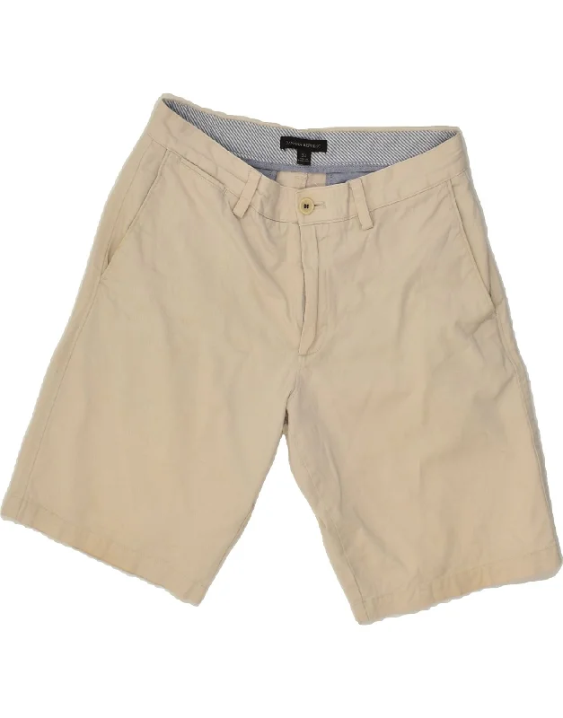 BANANA REPUBLIC Mens Chino Shorts W30 Medium Beige Cotton