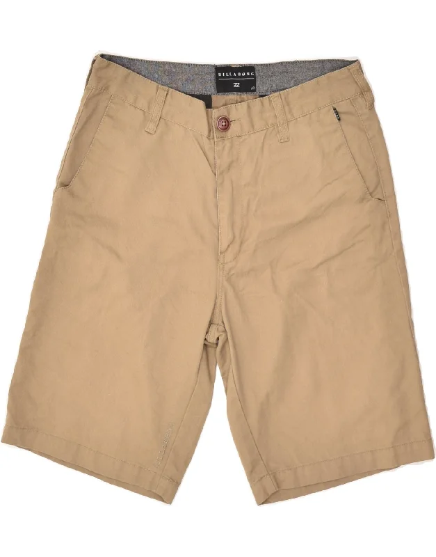 BILLABONG Mens Chino Shorts W29 Small  Beige Polyester