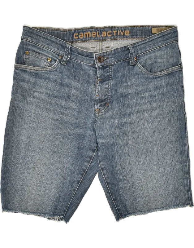 CAMEL ACTIVE Mens Denim Shorts W38 XL  Blue Cotton