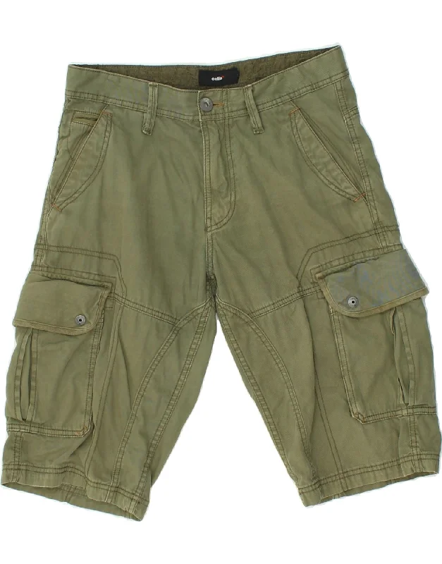 CELIO Mens Cargo Shorts W38 XL Green