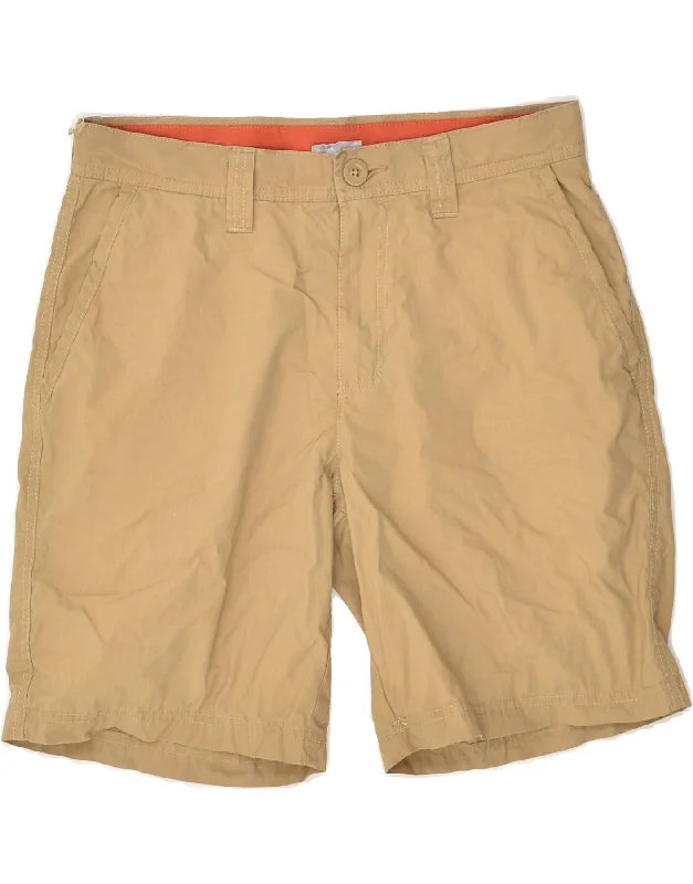 COLUMBIA Mens Chino Shorts W30 Medium Beige Cotton