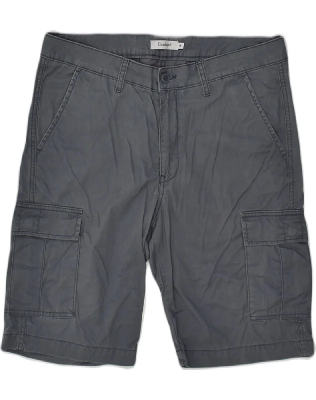 CONBIPEL Mens Cargo Shorts IT 48 Medium W34 Grey