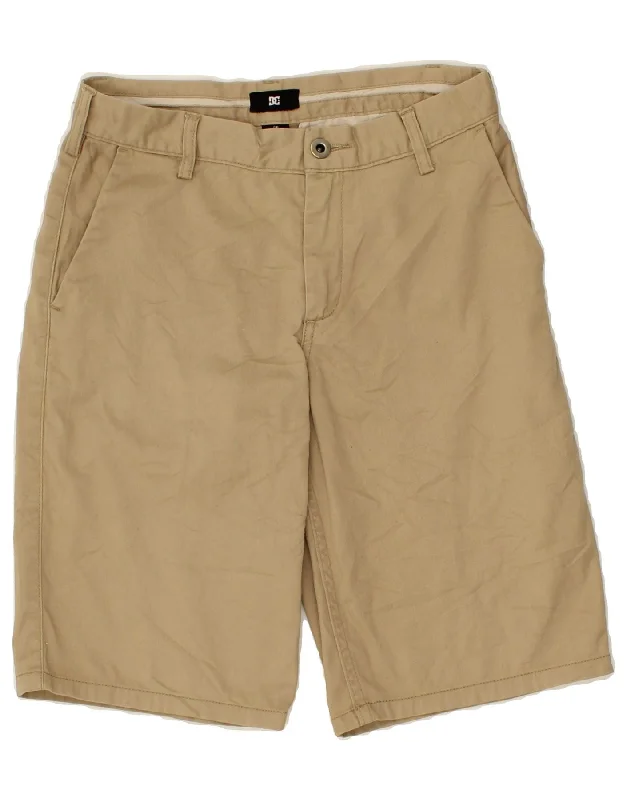 DC Mens Chino Shorts W26 XS Beige Cotton