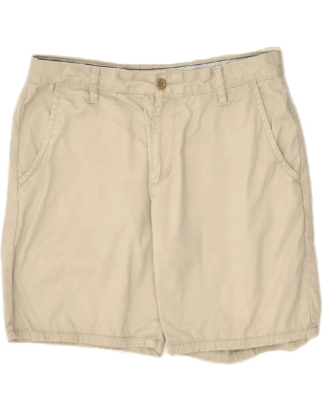 DOCKERS Mens Chino Shorts W32 Medium Beige Cotton