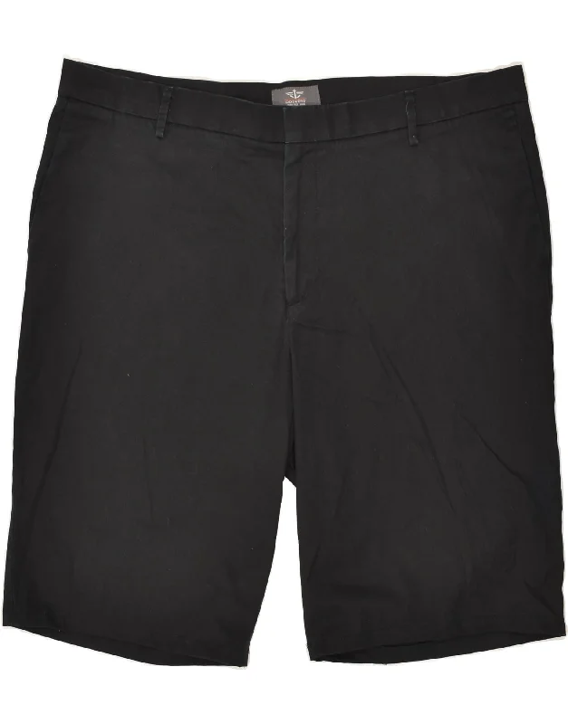 DOCKERS Mens Chino Shorts W42 2XL Black