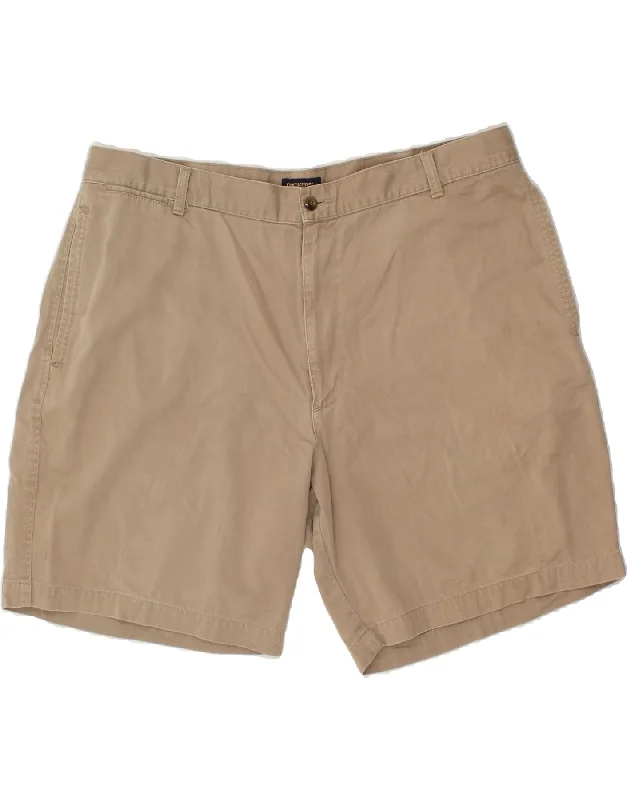 DOCKERS Mens Chino Shorts W42 2XL Grey Cotton