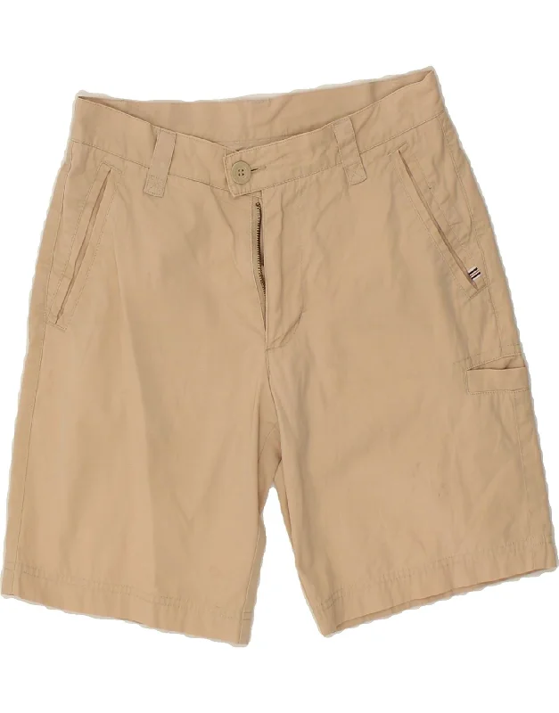 FILA Mens Cargo Shorts IT 46 Small W28 Beige Cotton