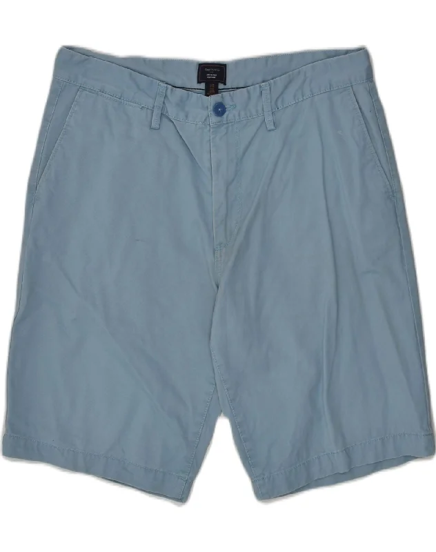 GAP Mens Casual Shorts W35 Large Blue Cotton