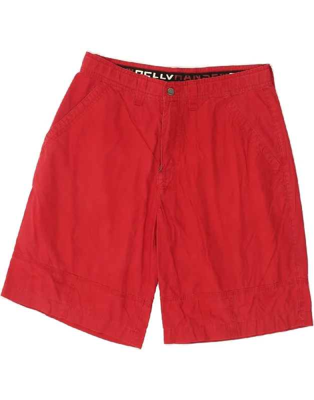 HELLY HANSEN Mens Chino Shorts EU 52 XL W34 Red Cotton