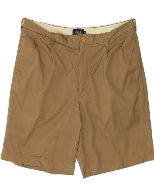 HENRY COTTONS Mens Chino Shorts IT 52 XL Brown