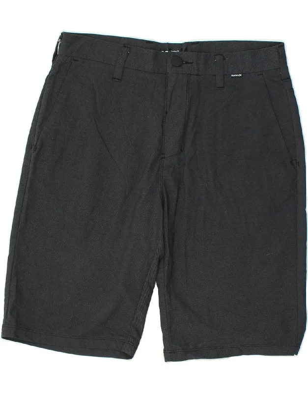 HURLEY Mens Chino Shorts W29 Small Grey Nylon