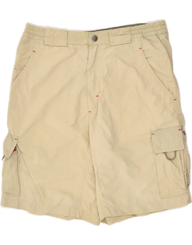 INVICTA Mens Cargo Shorts W34 Large Beige