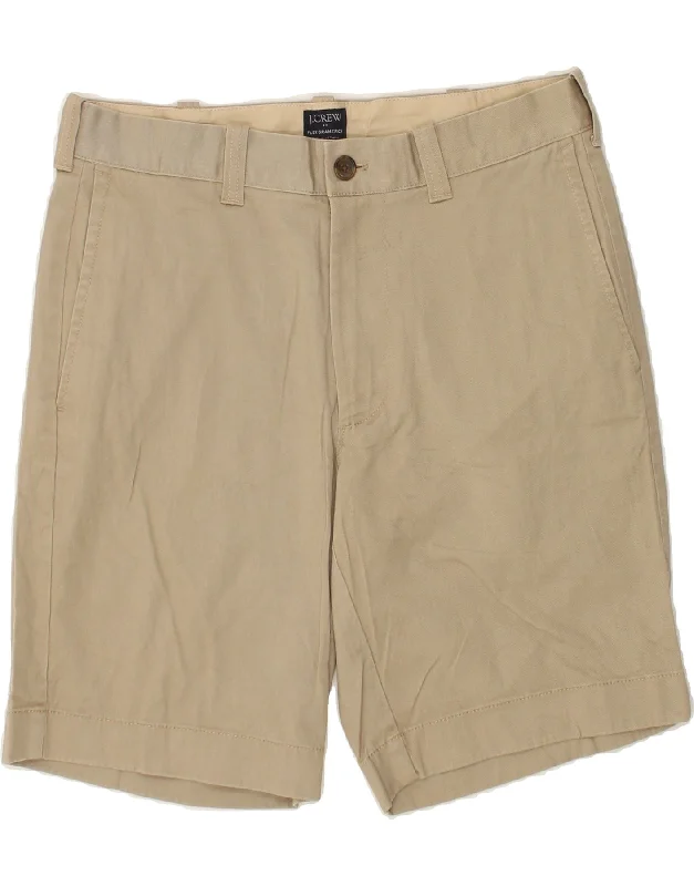 J. CREW Mens Gramercy Chino Shorts W31 Medium Beige Cotton