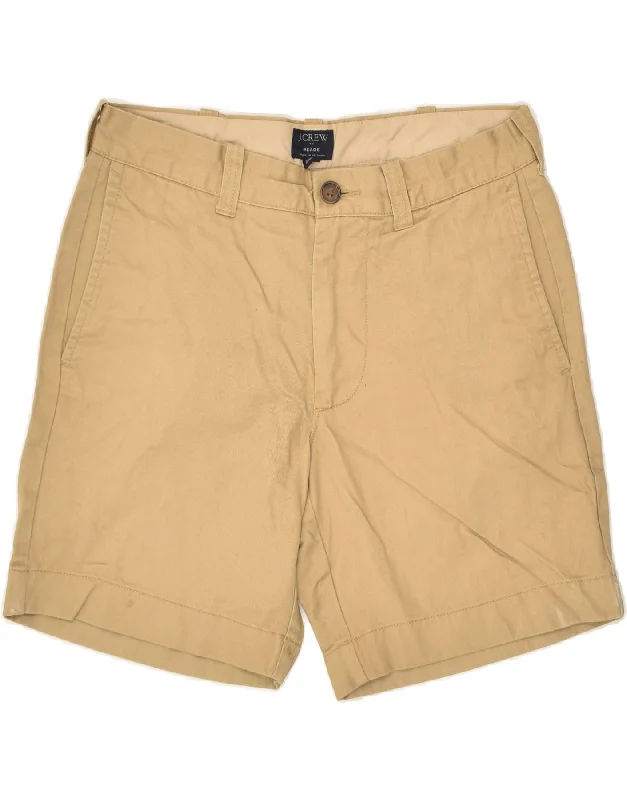 J. CREW Mens Reade Chino Shorts W28 Small Brown