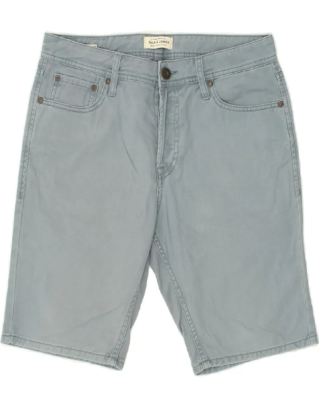 JACK & JONES Mens Denim Shorts Small W32 Blue