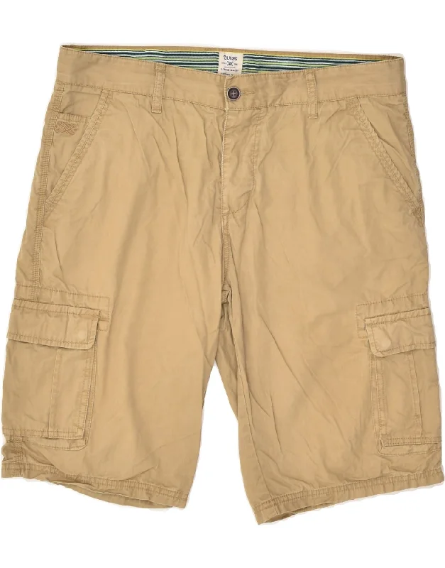 JULES Mens Cargo Shorts W34 Large Brown