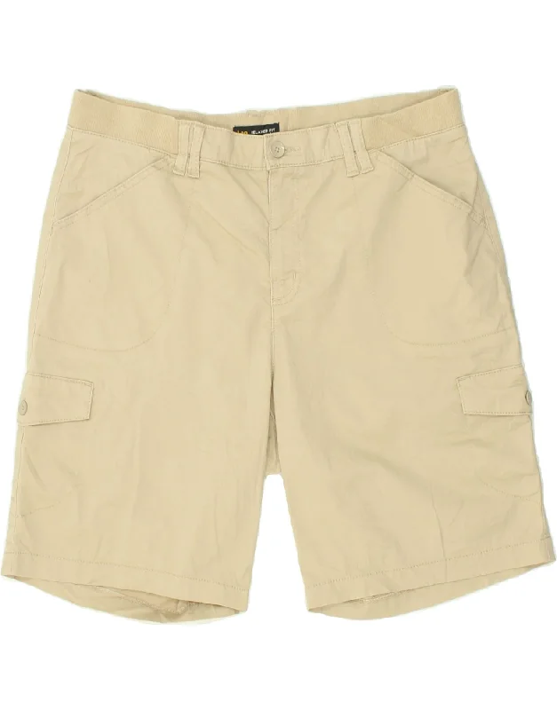 LEE Mens Mid Rise Relaxed Fit Cargo Shorts W38 XL Beige