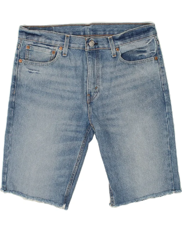 LEVI'S Mens 511 Denim Shorts W33 Medium Blue