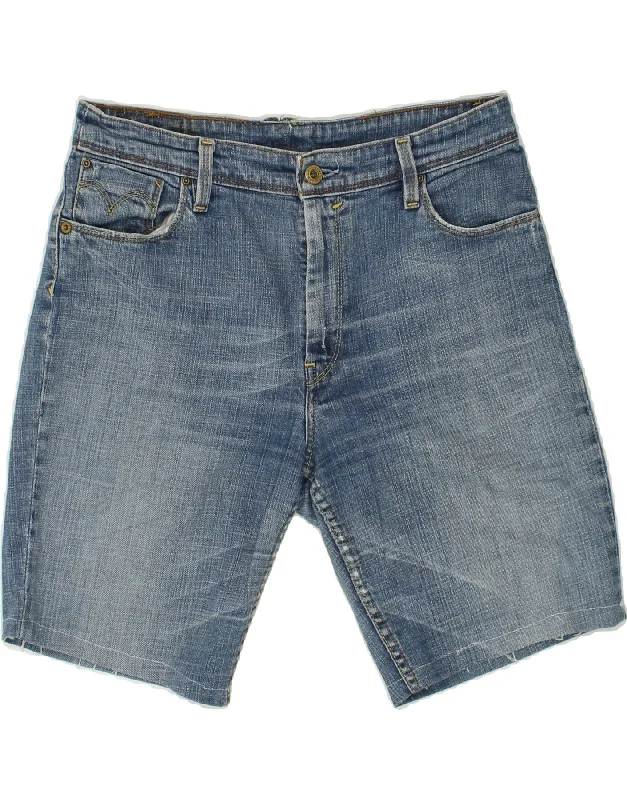 LEVI'S Mens Denim Shorts W32 Medium Blue