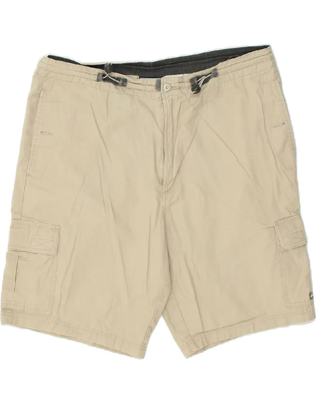 LOTTO Mens Cargo Shorts UK 44/46 XL Beige Cotton