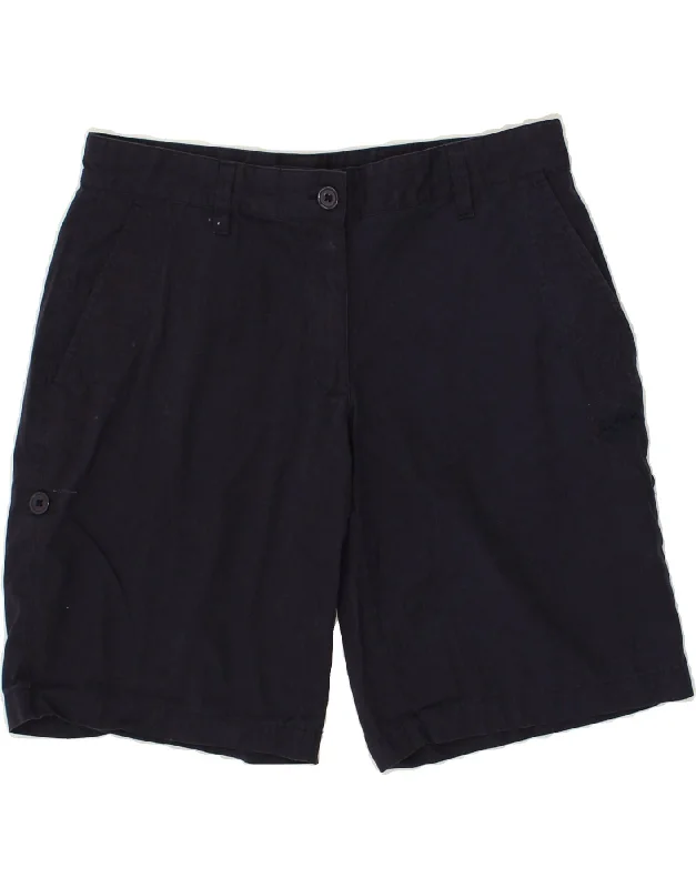 LOTTO Mens Chino Shorts Medium W30 Navy Blue Cotton