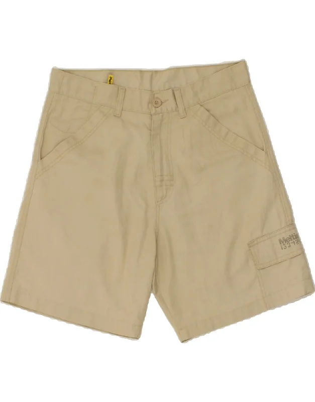 MELTIN' POT Mens Cargo Shorts W31 Medium Beige Cotton