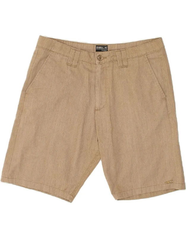 O'NEILL Mens Relaxed Fit Chino Shorts W36 Large  Beige Polyester